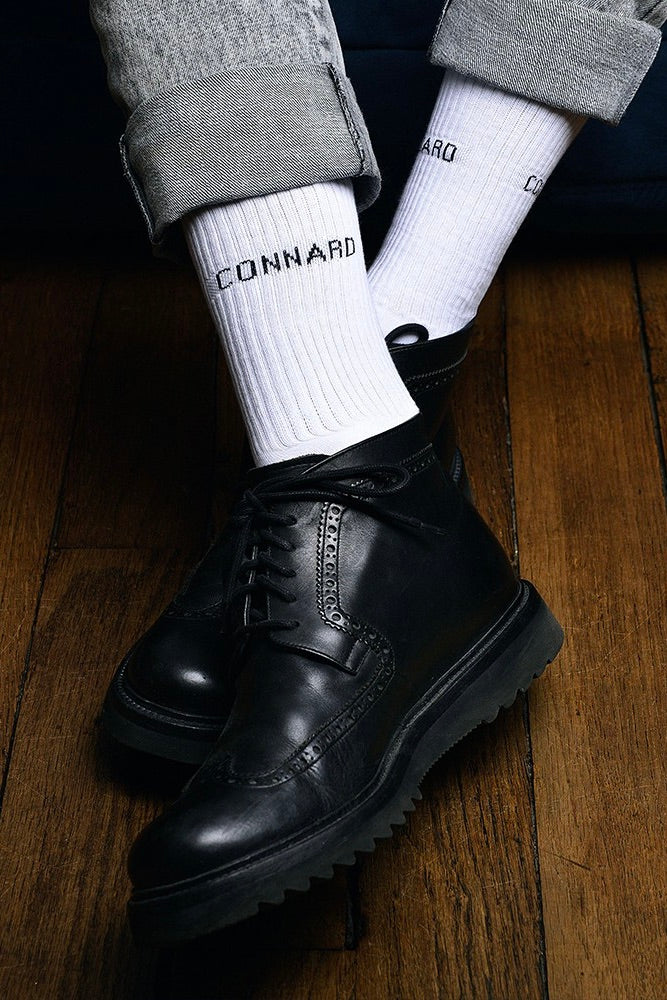 Chaussettes Homme Connard Blanc