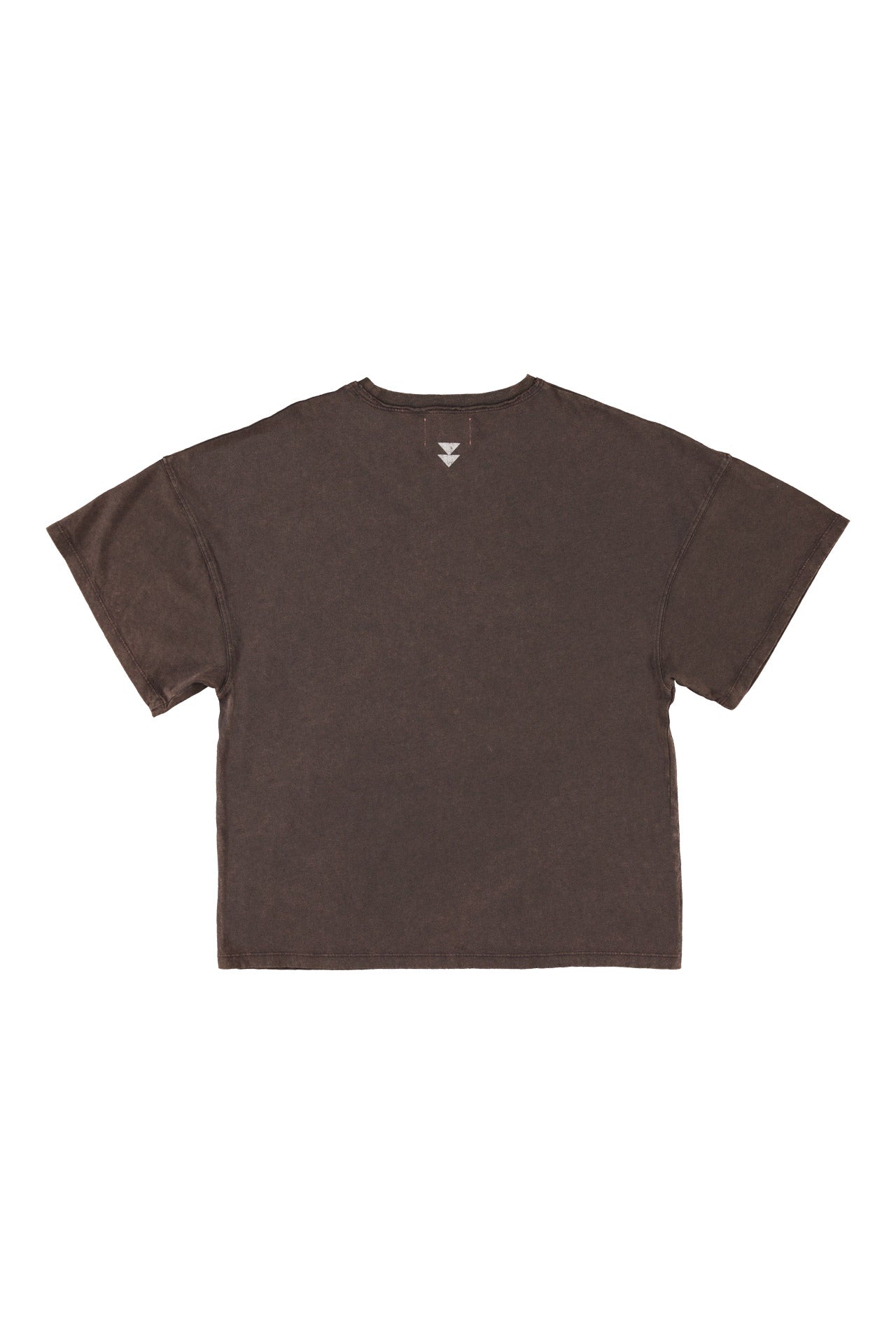 T-shirt oversized manches courtes marron imprimé Trouble maker Sisters Department __ Bonny Lyon