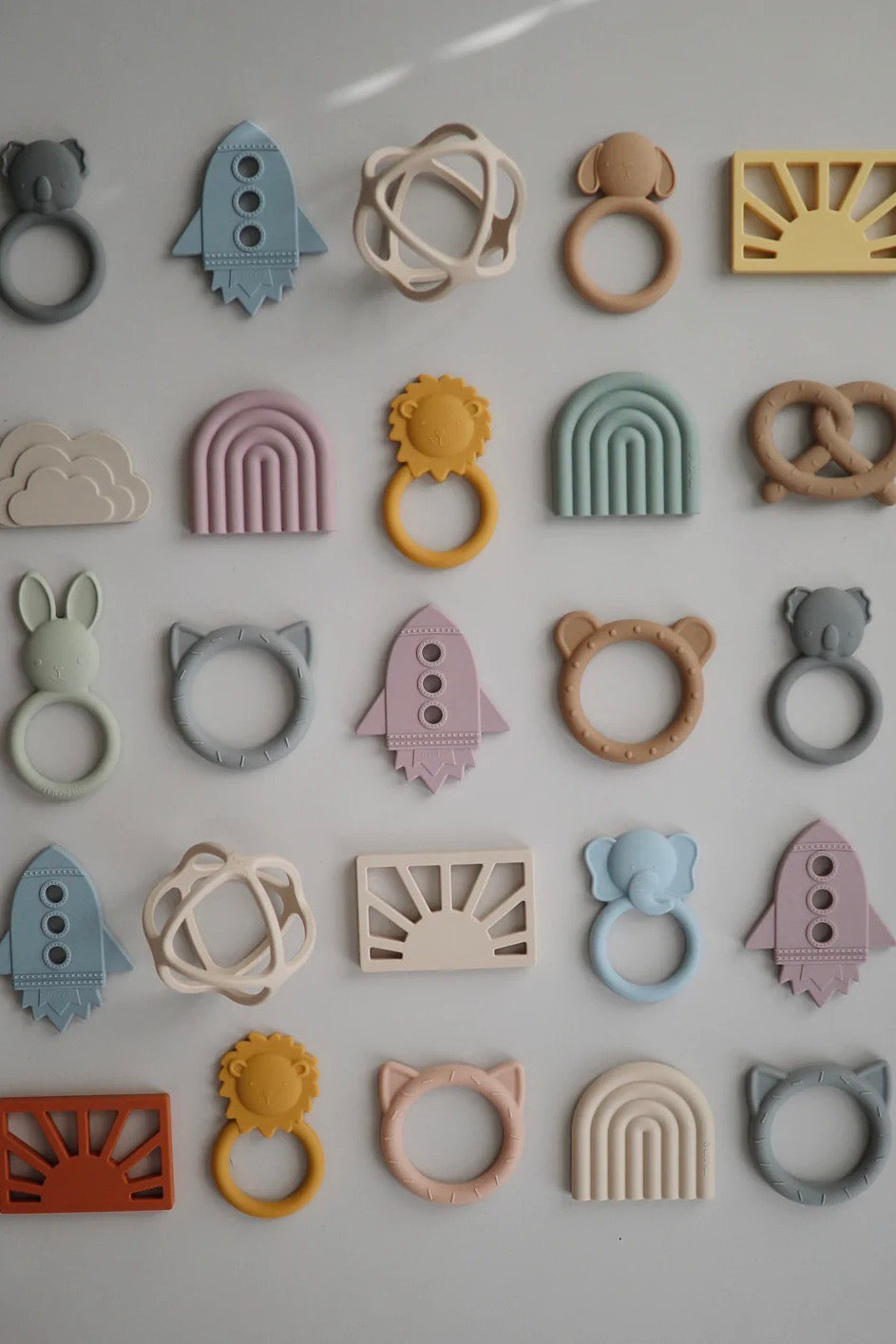 Anneau de dentition Lion Yellow