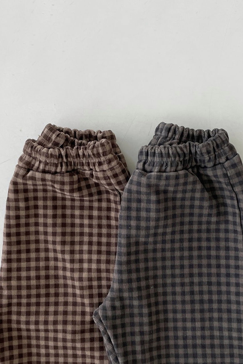 Pantalon Bebe Check-rib