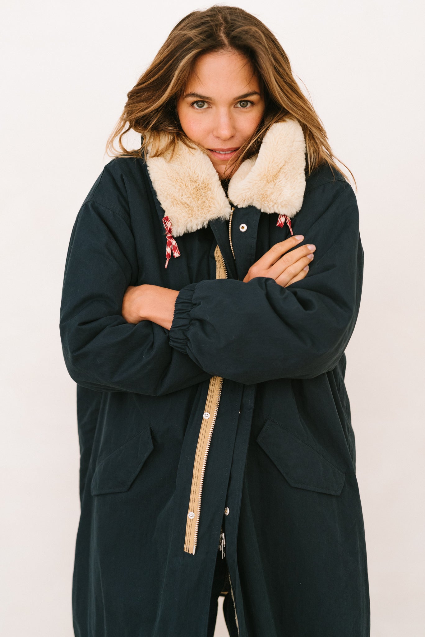 Parka Laos America Navy Bellerose Bonny Lyon