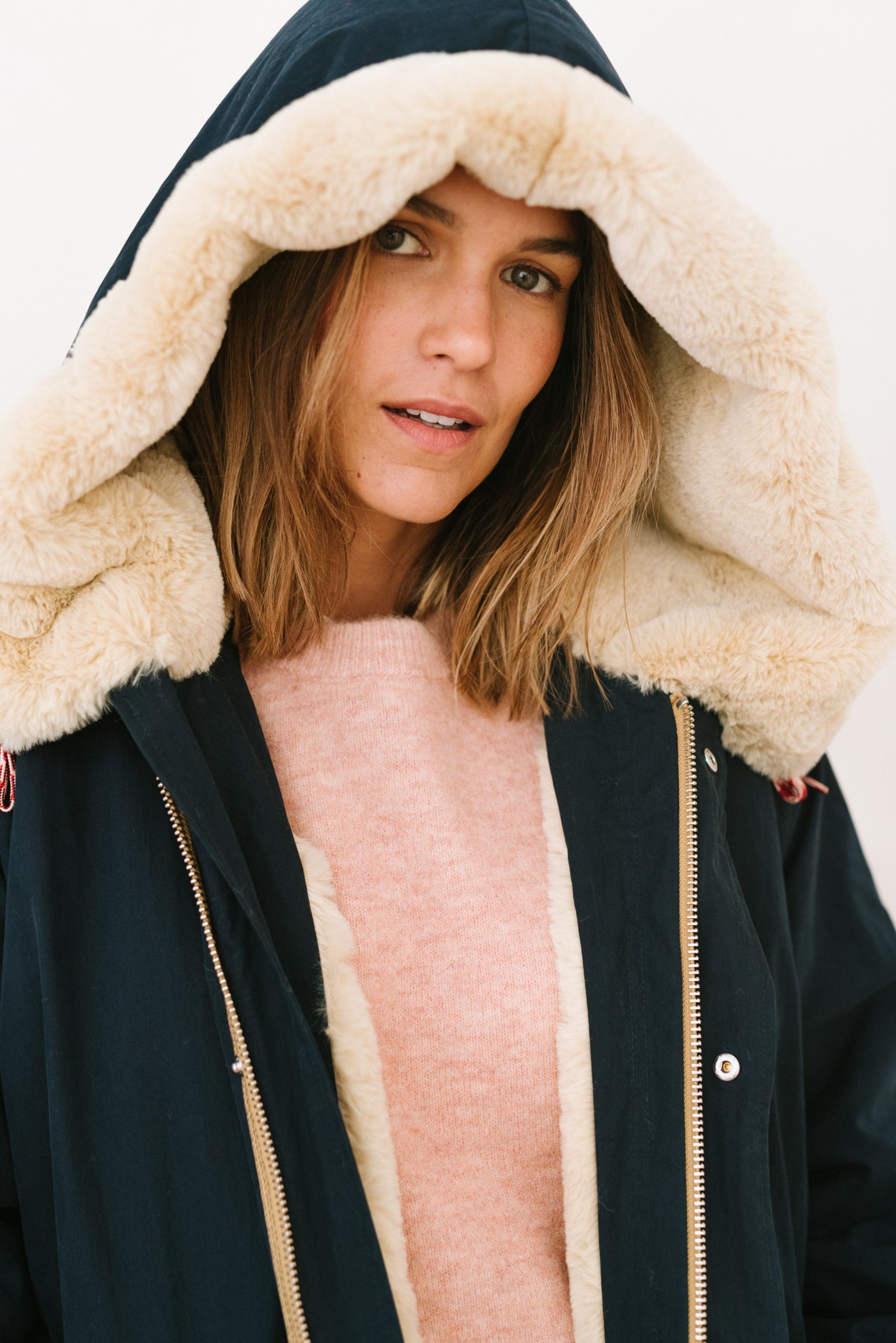 Parka Laos America Navy Bellerose Bonny Lyon