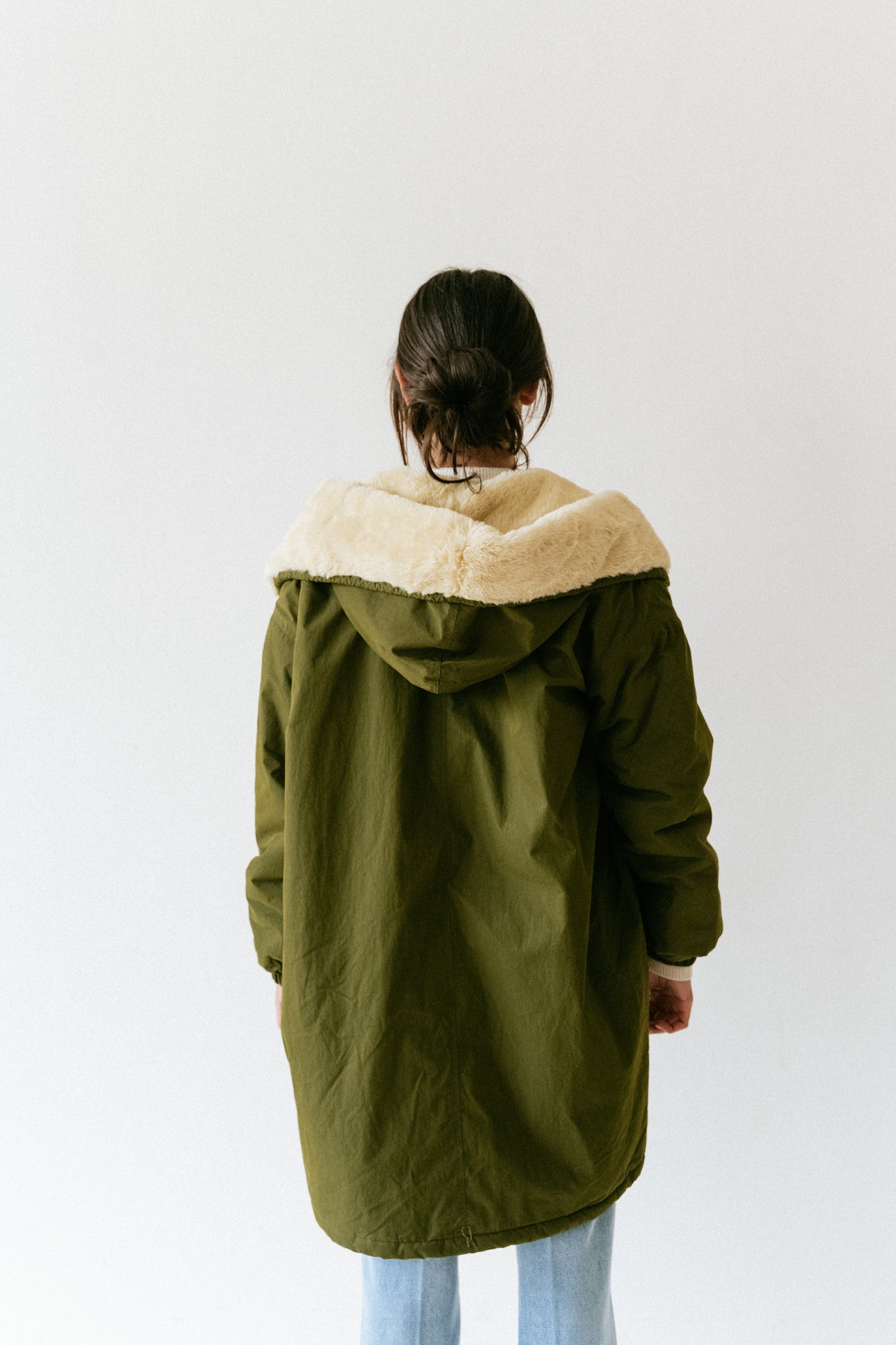 Parka Laos Olive Kaki Bellerose Bonny Lyon