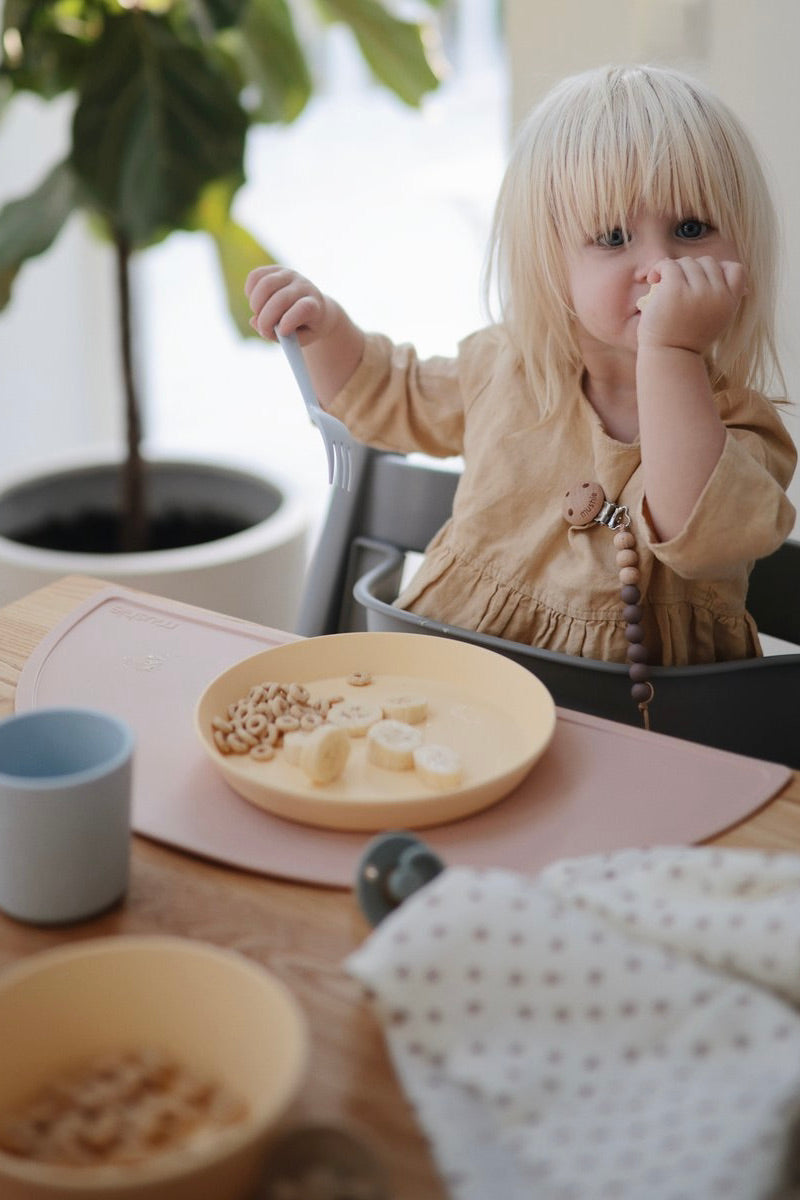 Mushie Silicone Baby Palce Mat Bonny Lyon