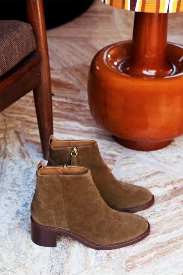 Bottines no.286 Suede Ecorce