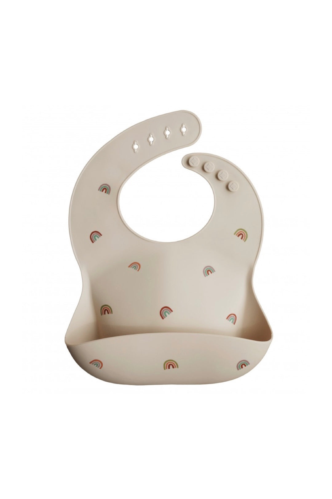 Silicone Baby Bib Mushie Bonny Lyon