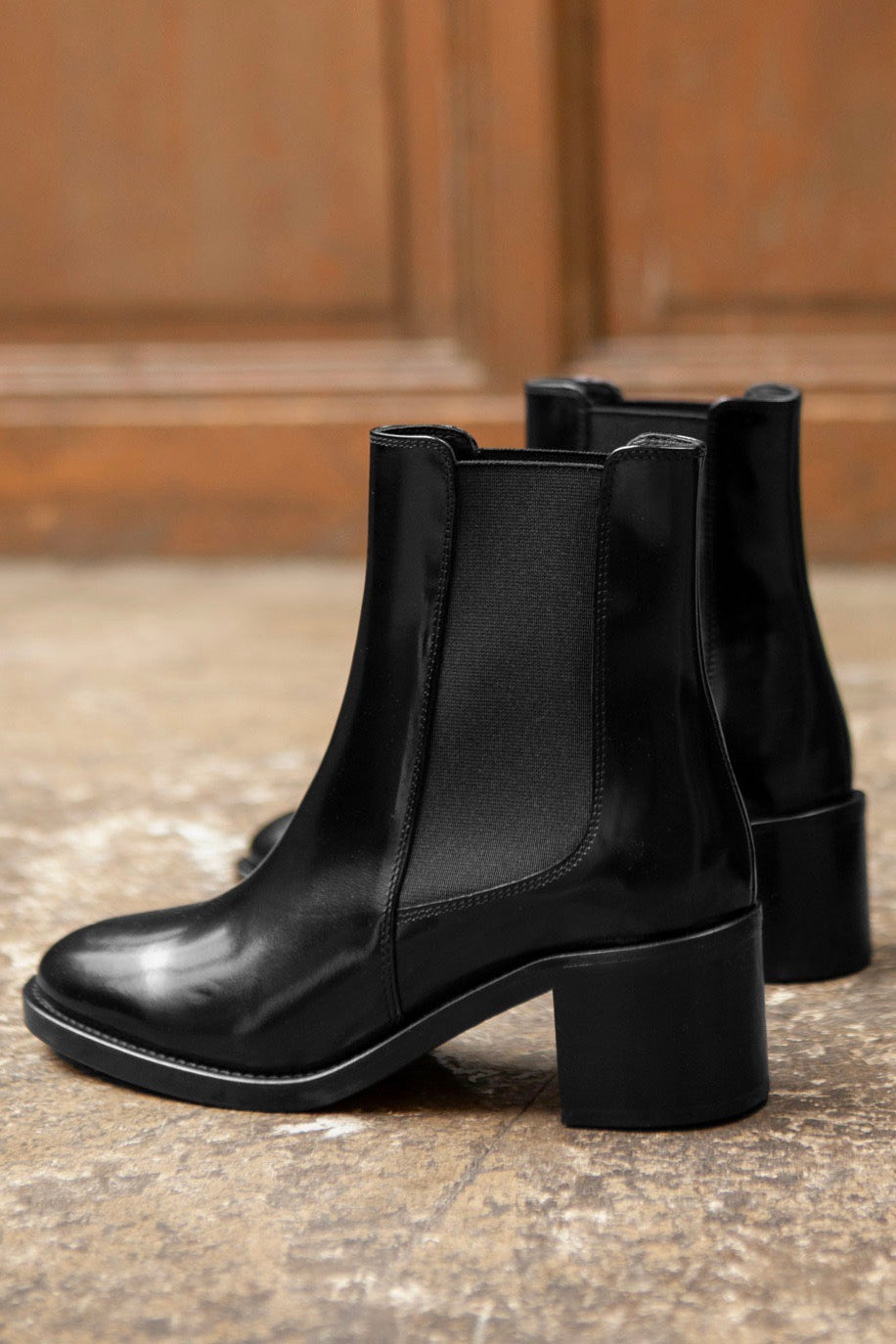 Bottines no.289 Cuir Noir
