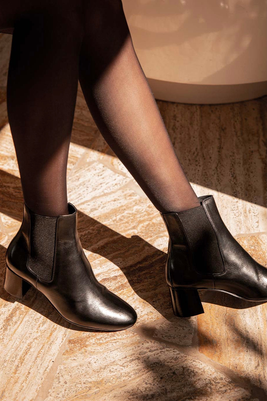 Bottines no.402 Cuir Noir