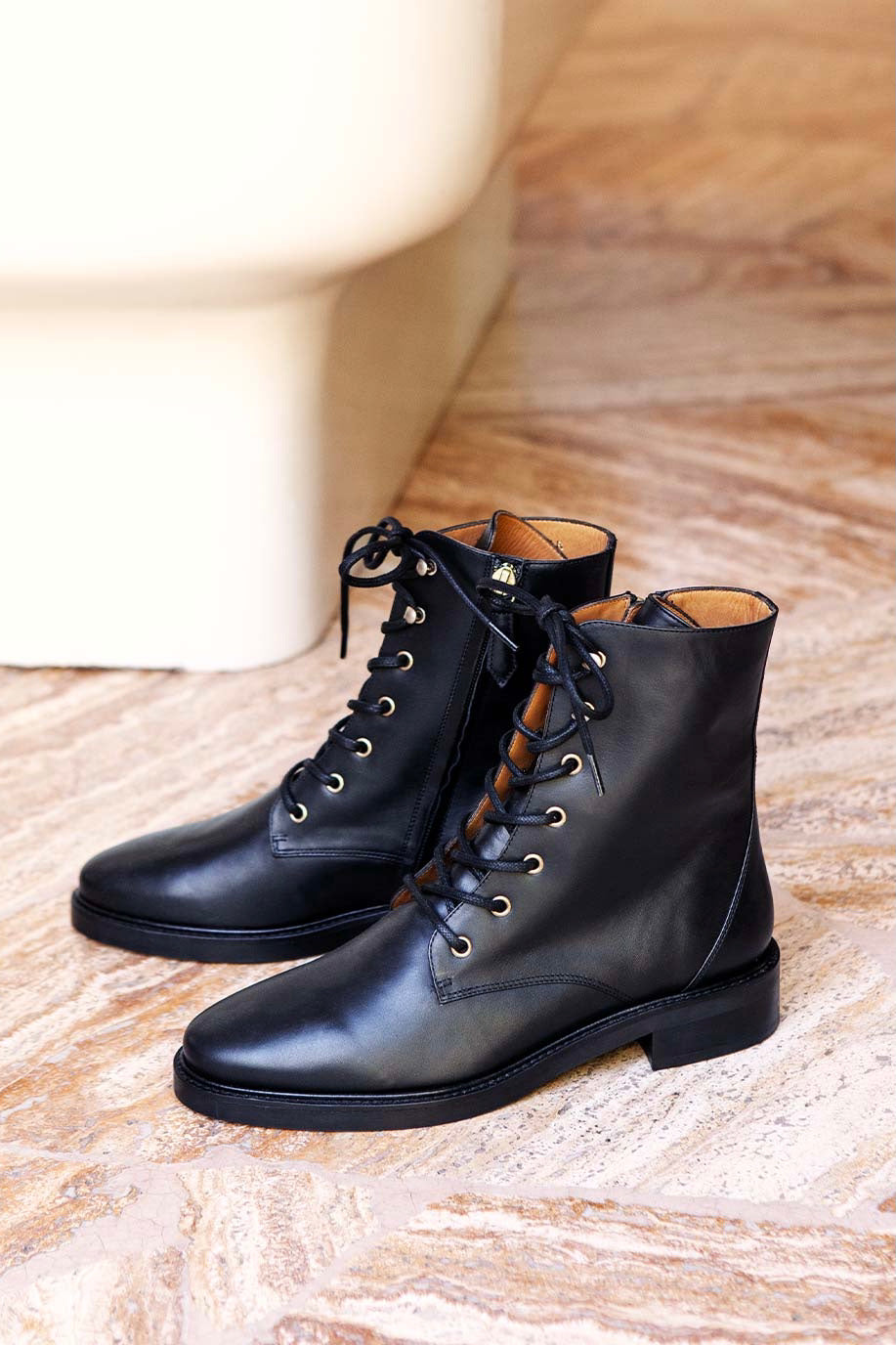 Bottines no.499 cuir Noir
