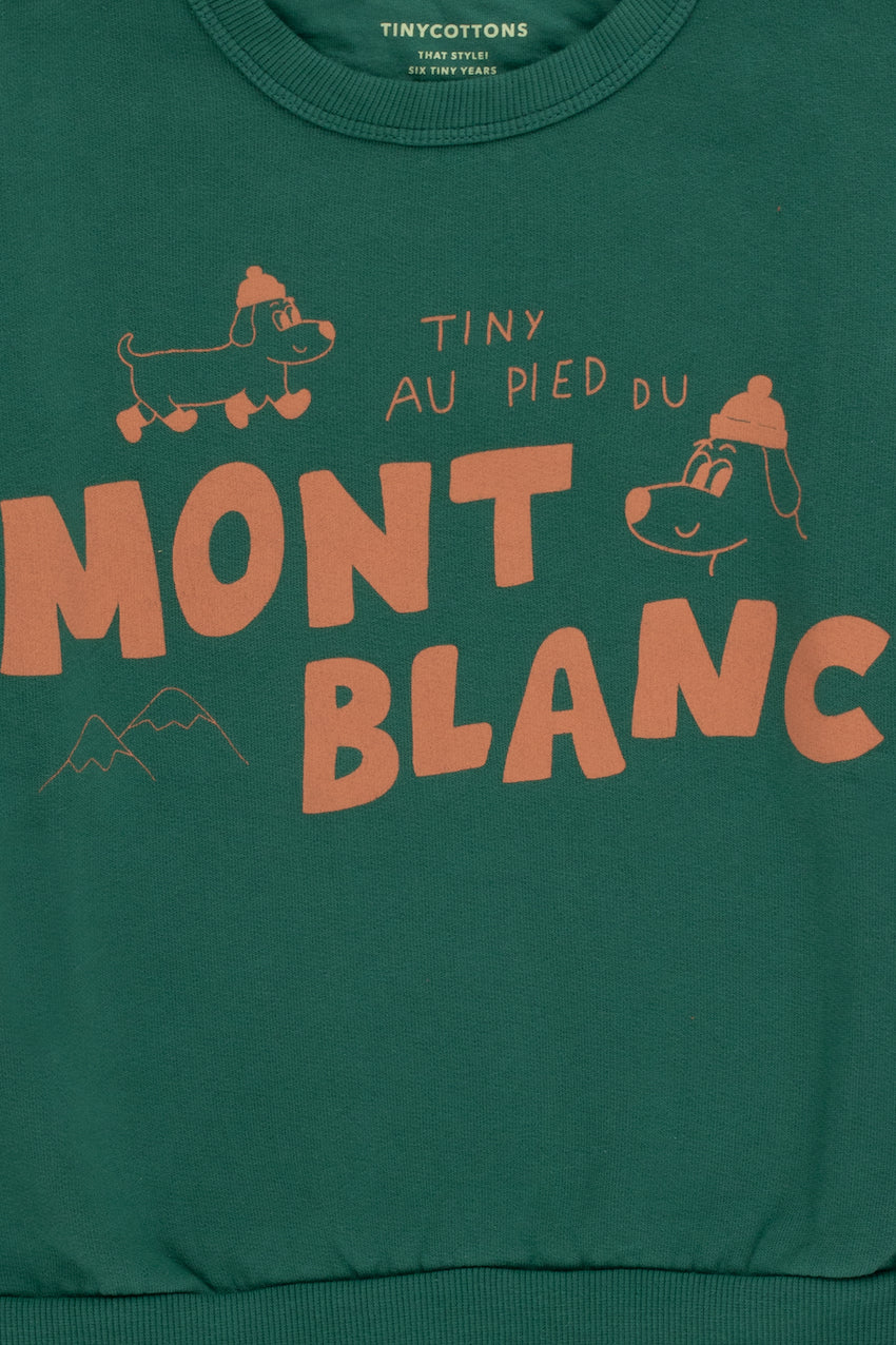 Sweatshirt Mont Blanc Dark Green