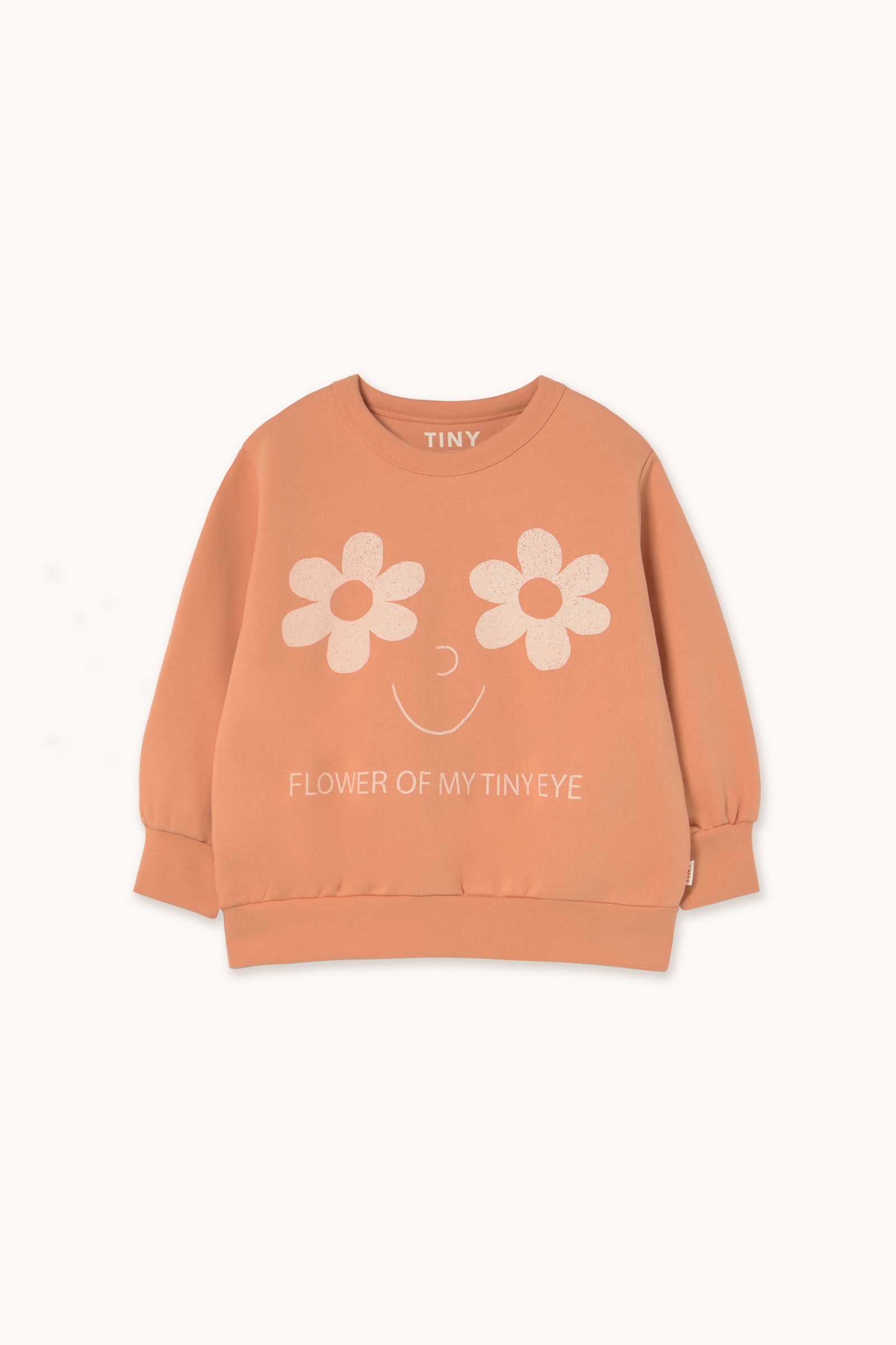 Sweatshirt Flowers Eyes