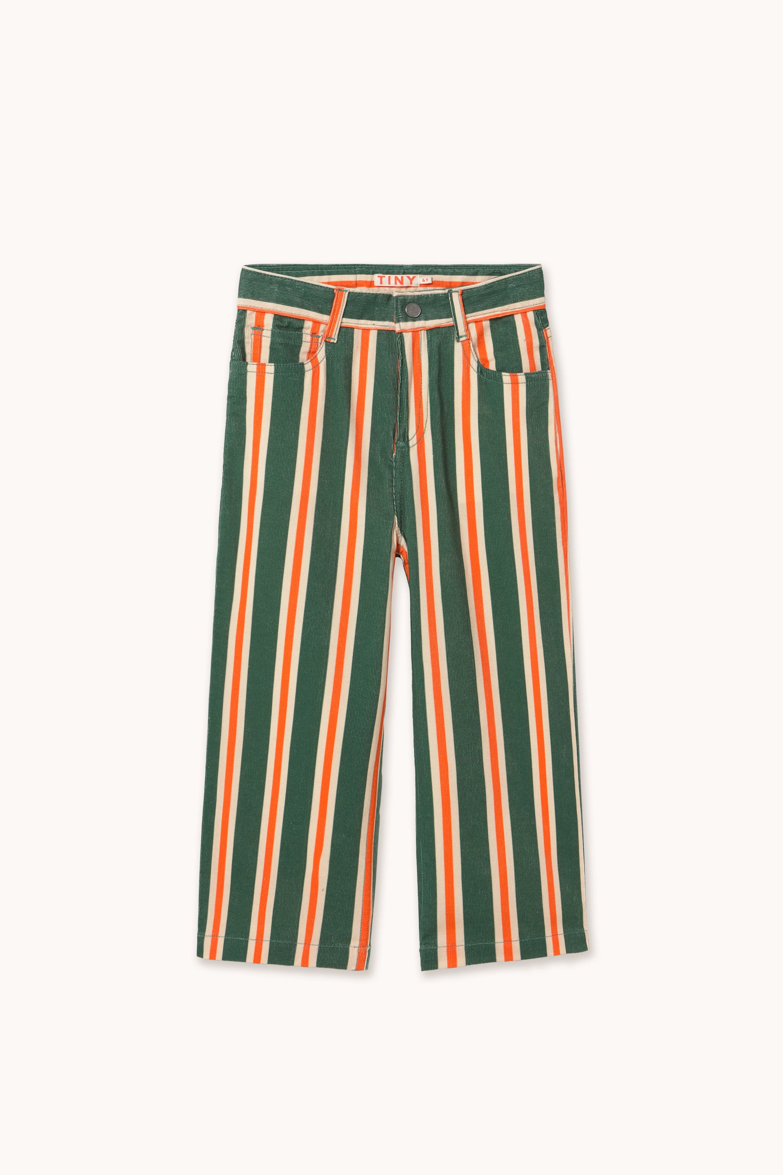 Pantalon Velours Multicolor Stripes