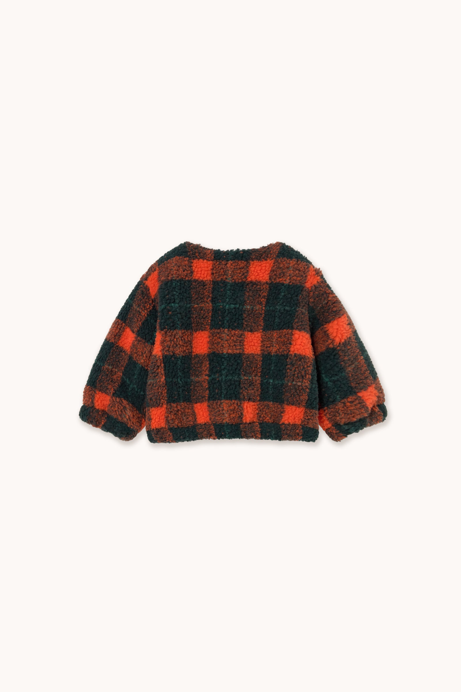 Veste Bébé Red Check Sherpa