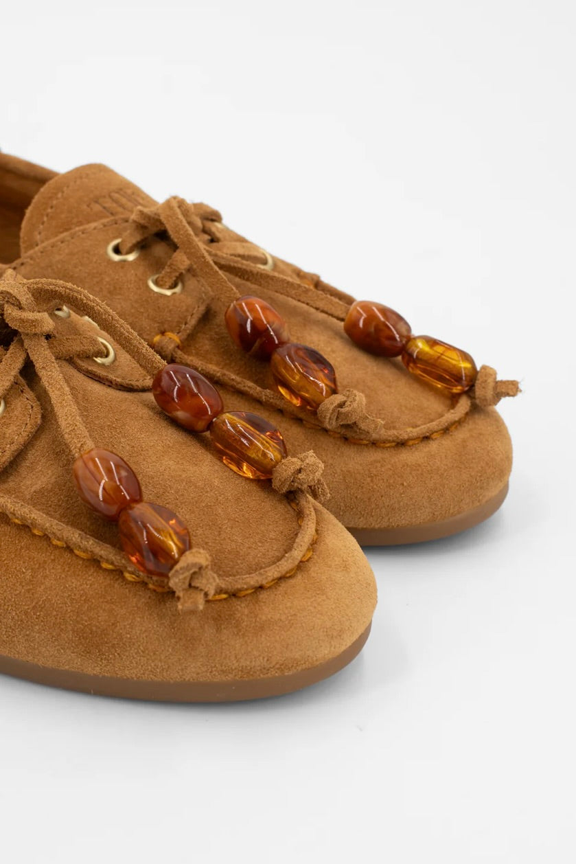 Mocassins Nahua Amber/Gołd