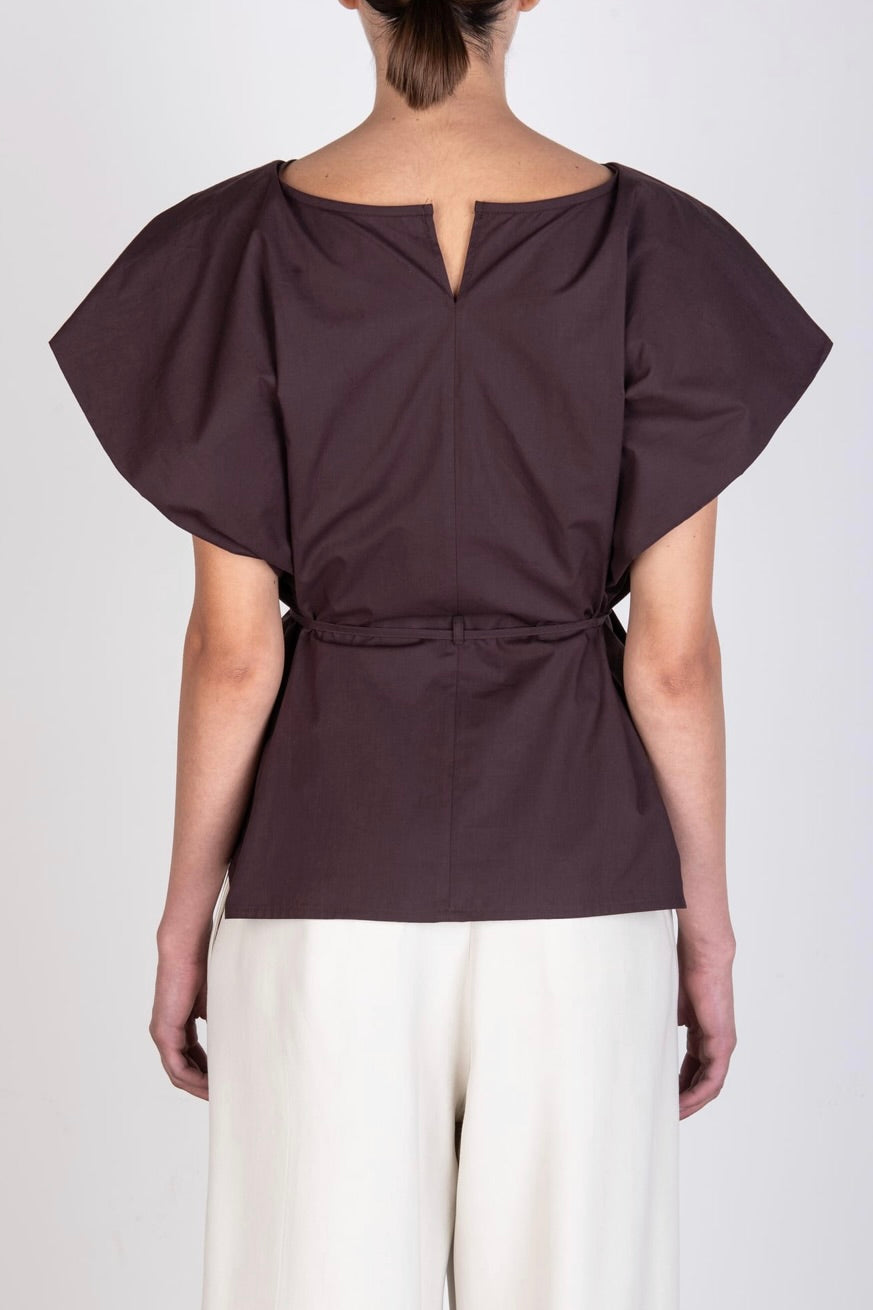 Blouse Popeline con cintino