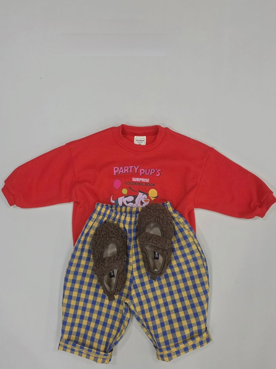 Pantalon Check Autumn Soybean