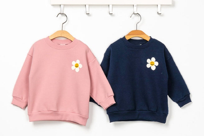 T-shirt Flower Brushed Raykids