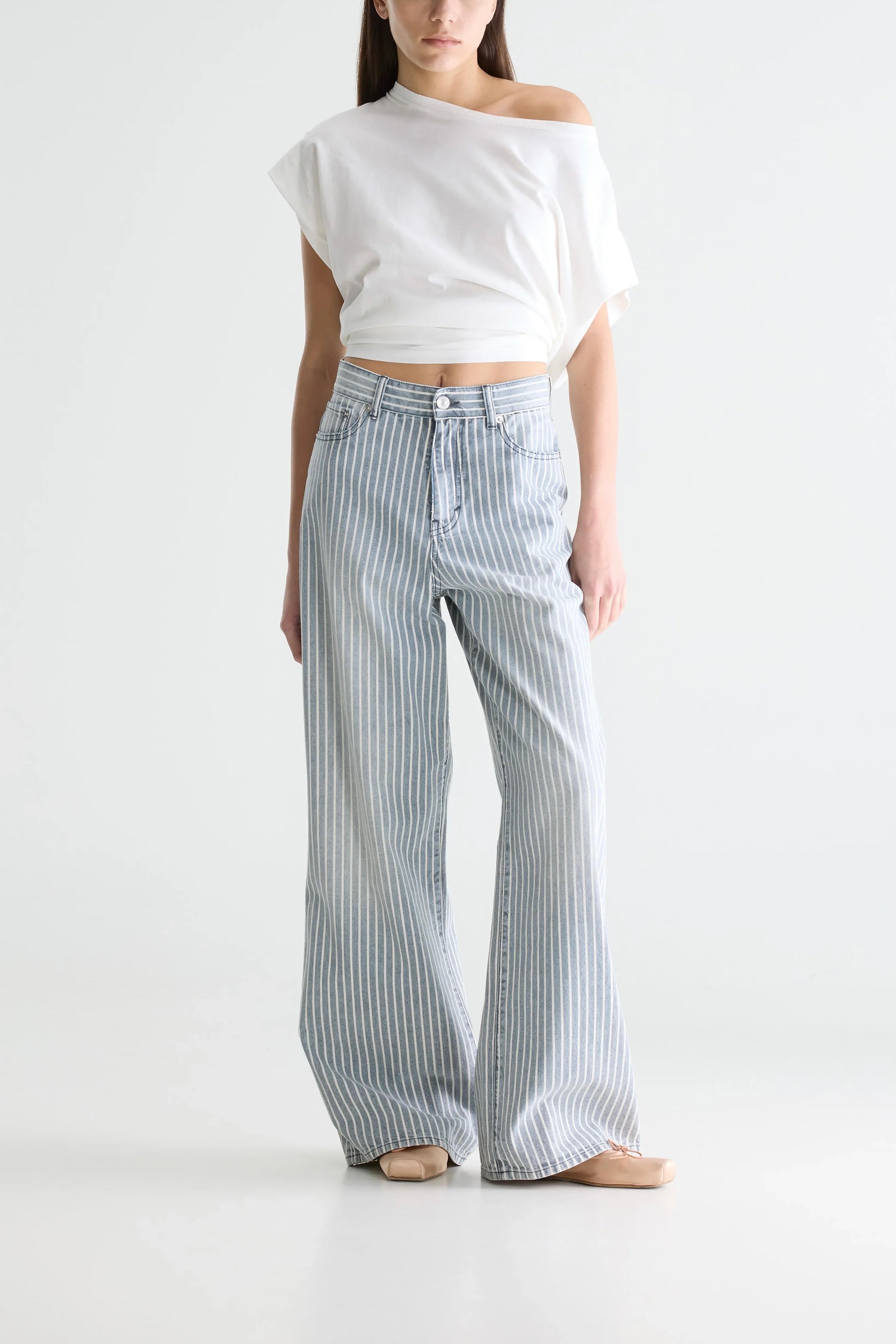 Jeans no.64 Stripe-A