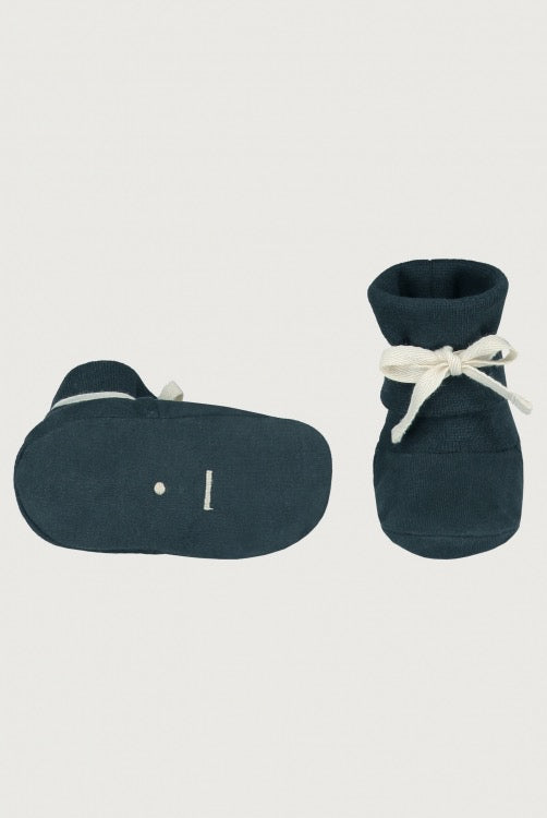 Chaussons bébé en jersey souple coton organique Gray Label -- Bonny Lyon 