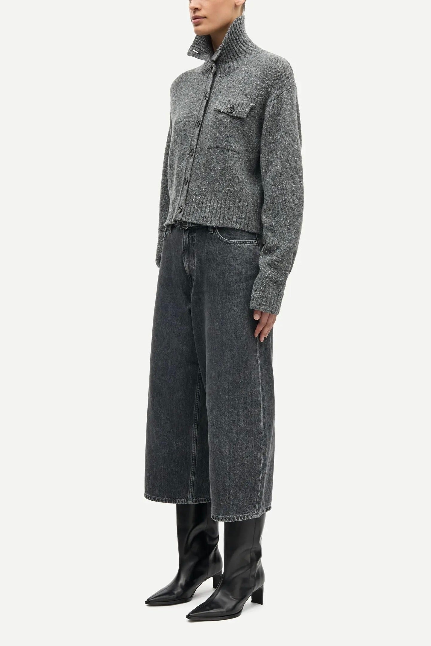 Jeans culotte Saharper Grey Cloud