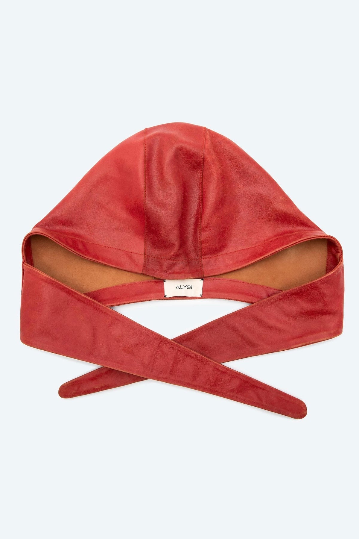 Capuche en cuir