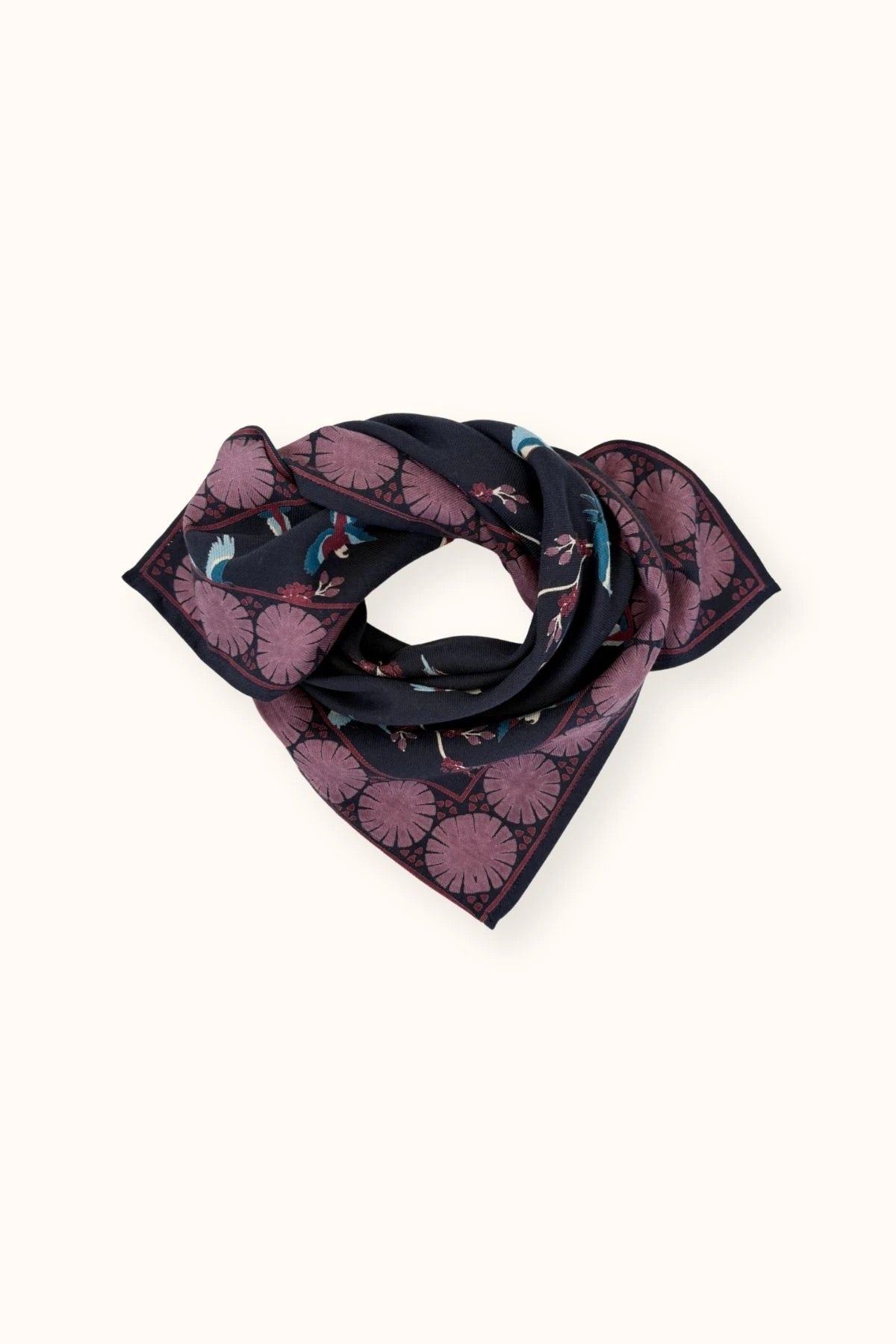 Small Foulard Manika Cerisier