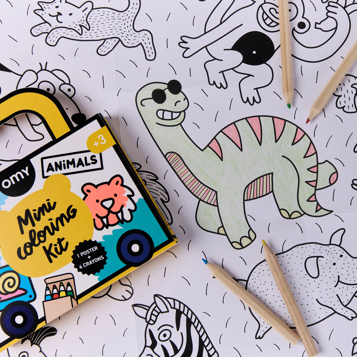 Mini Kit de Coloriage Voyage