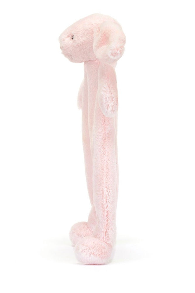 Doudou Lapin plat Bashful Rose