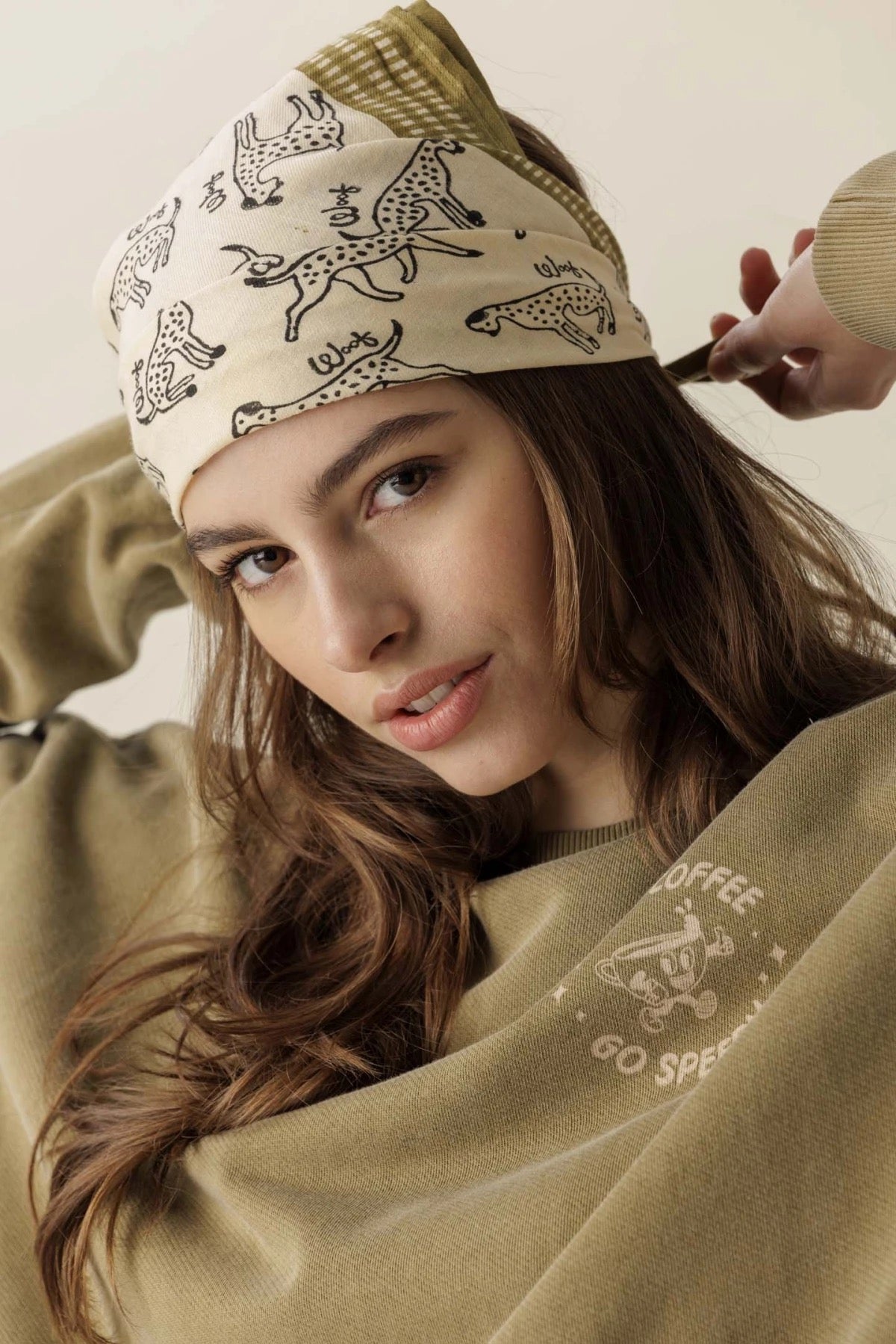 Small Foulard Manika Pongo