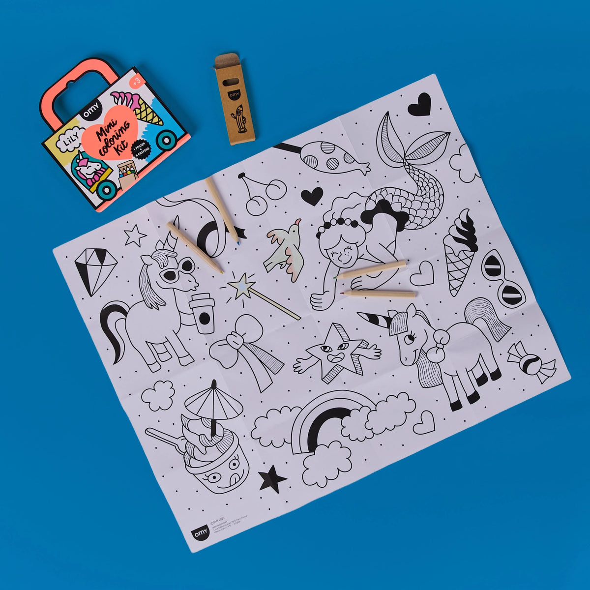Mini Kit de Coloriage Voyage