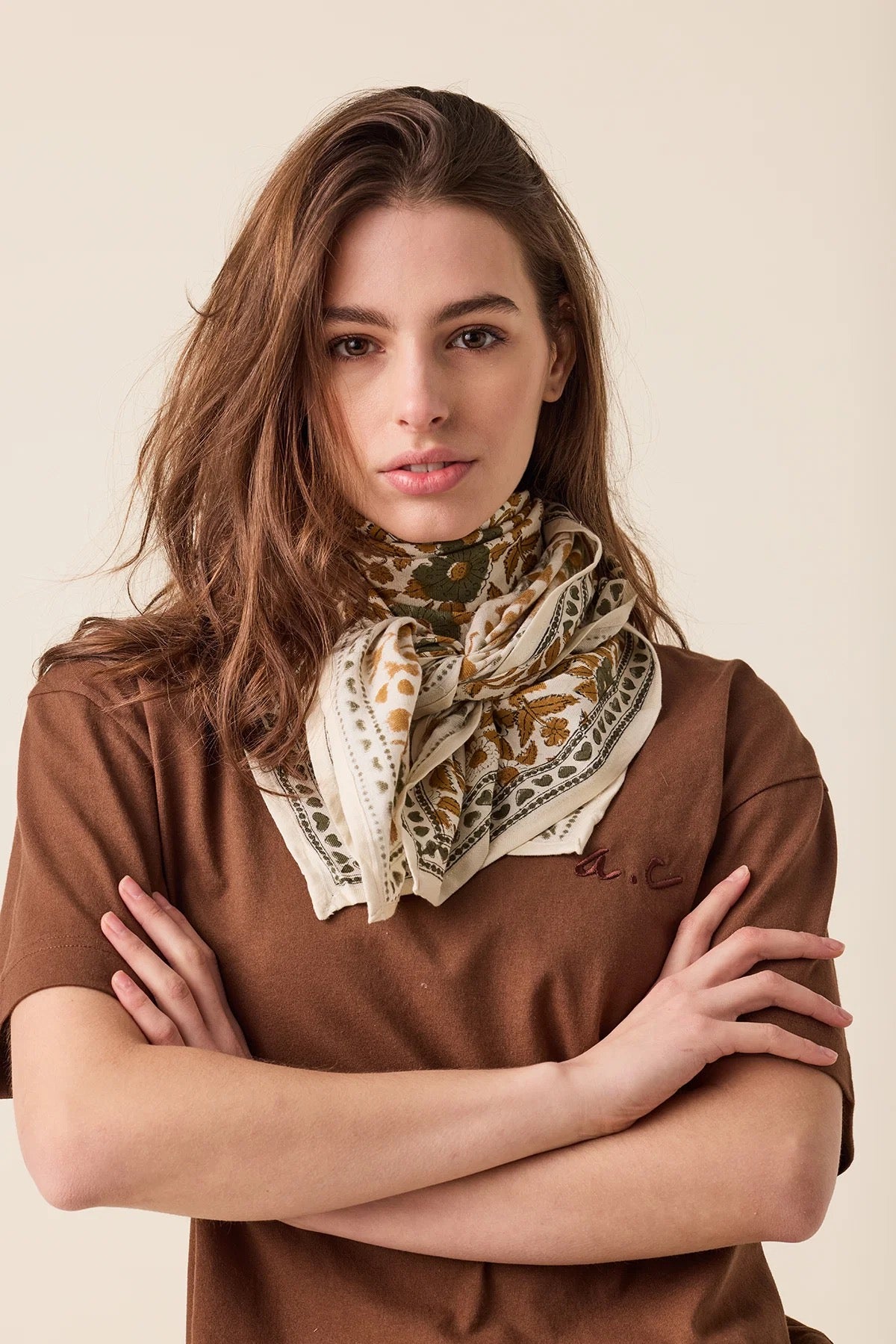 Foulard Latika Coeur