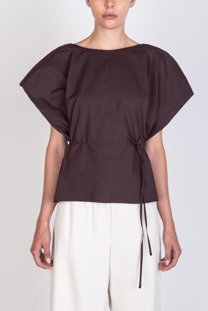 Blouse Popeline con cintino