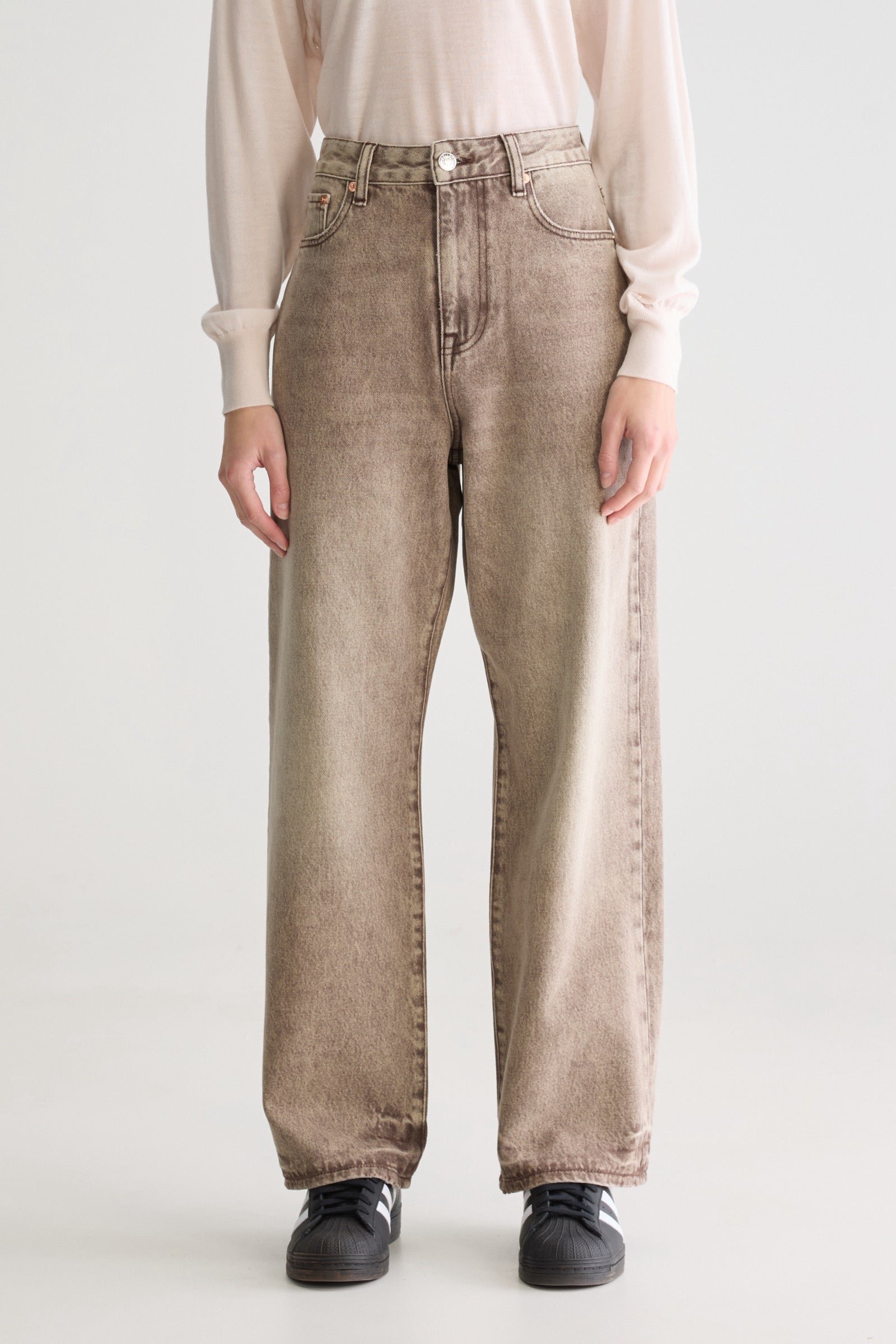 Jeans Poker Brown Snow