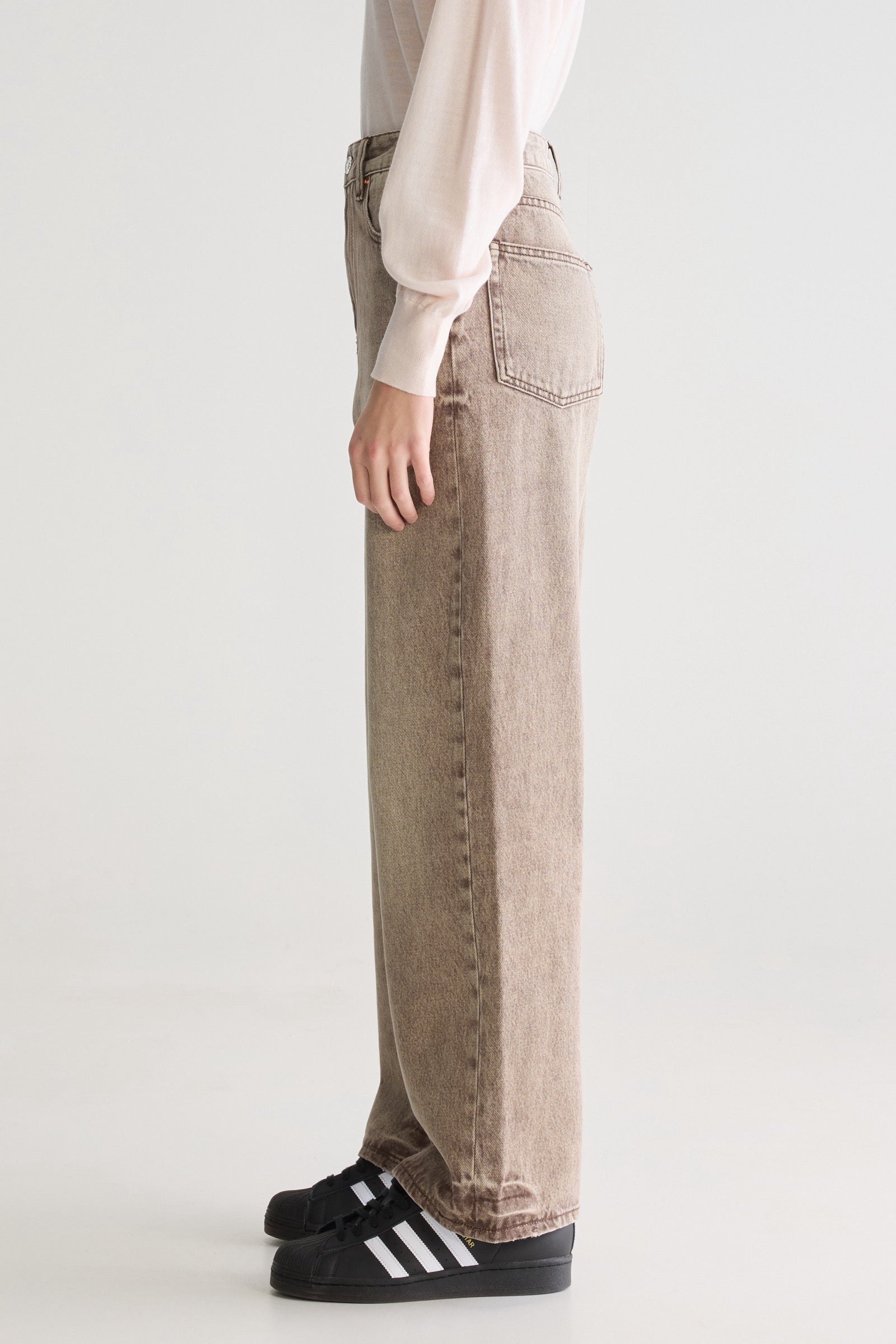 Jeans Poker Brown Snow