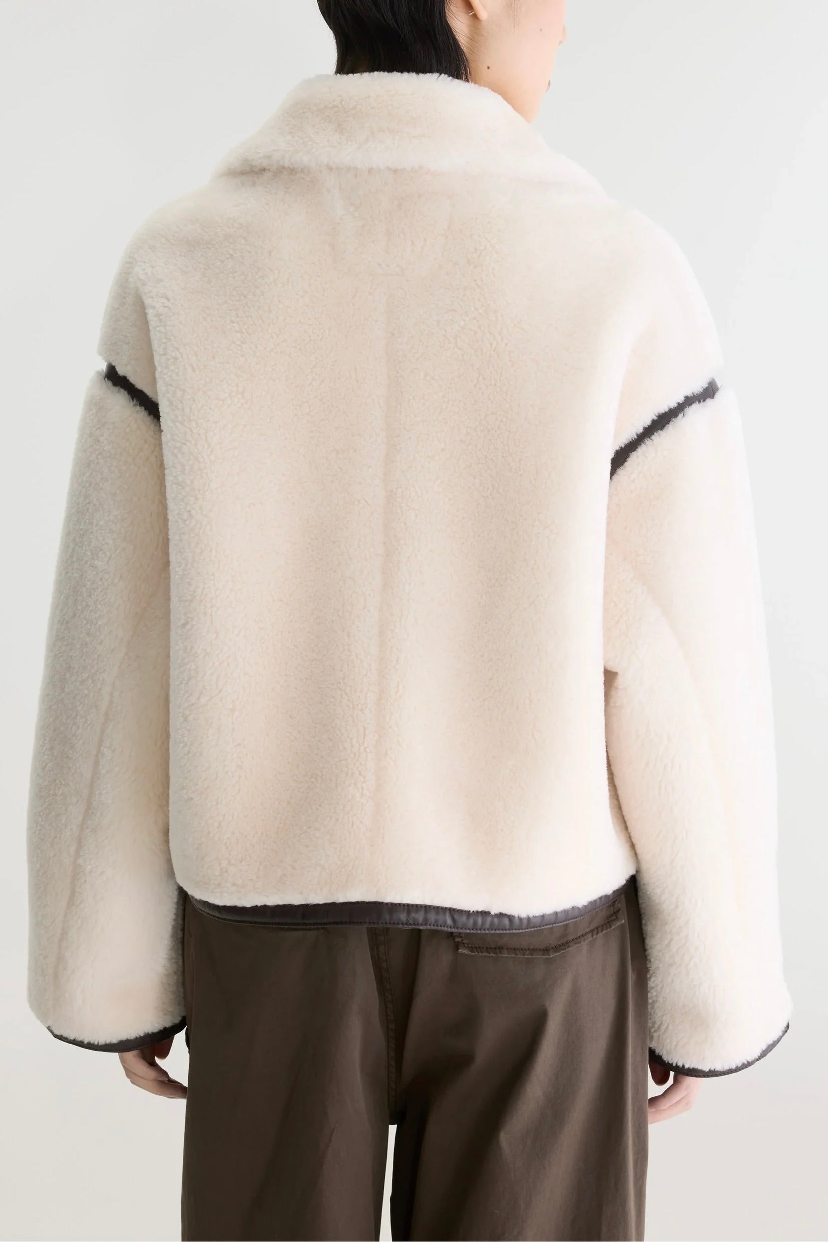 Veste Jelati Bellerose sherpa coloris Whisper — Bonny Lyon
