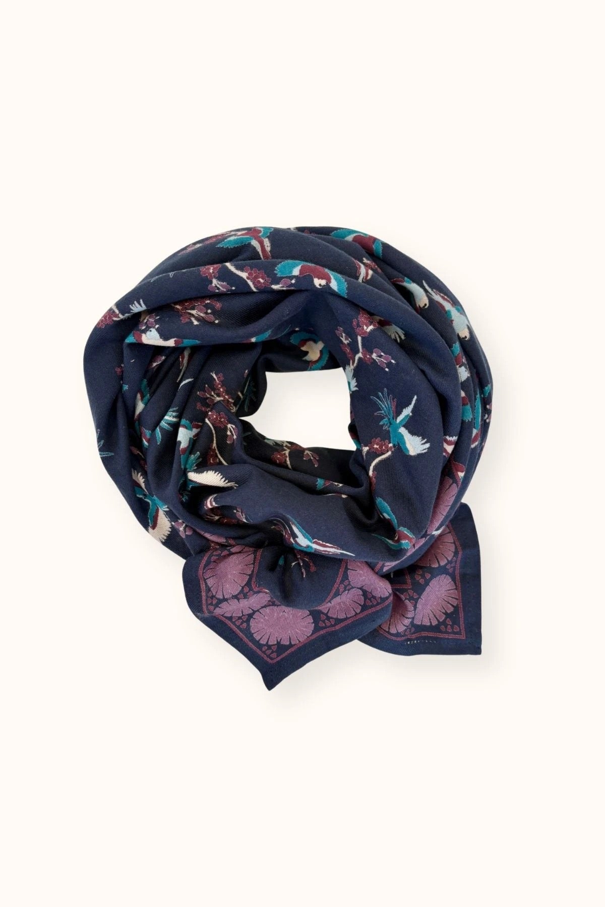 Big Foulard Latika Cerisier