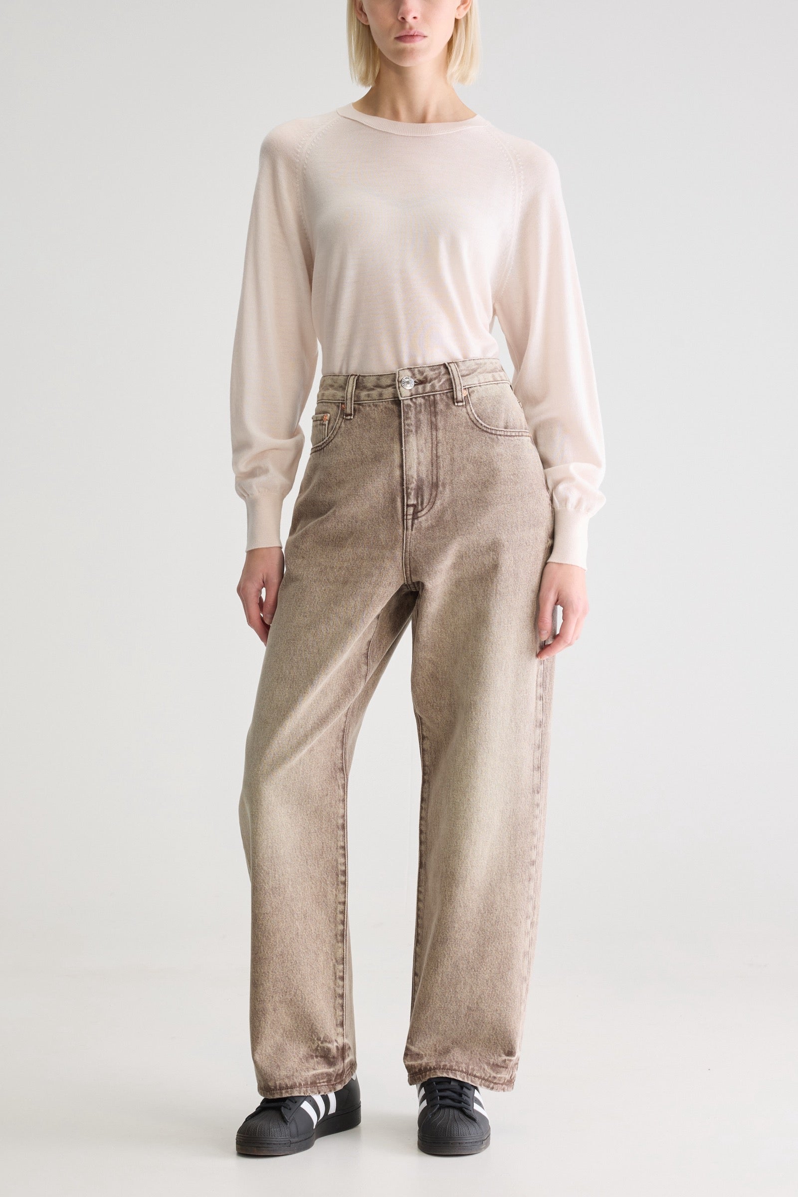 Jeans Poker Brown Snow