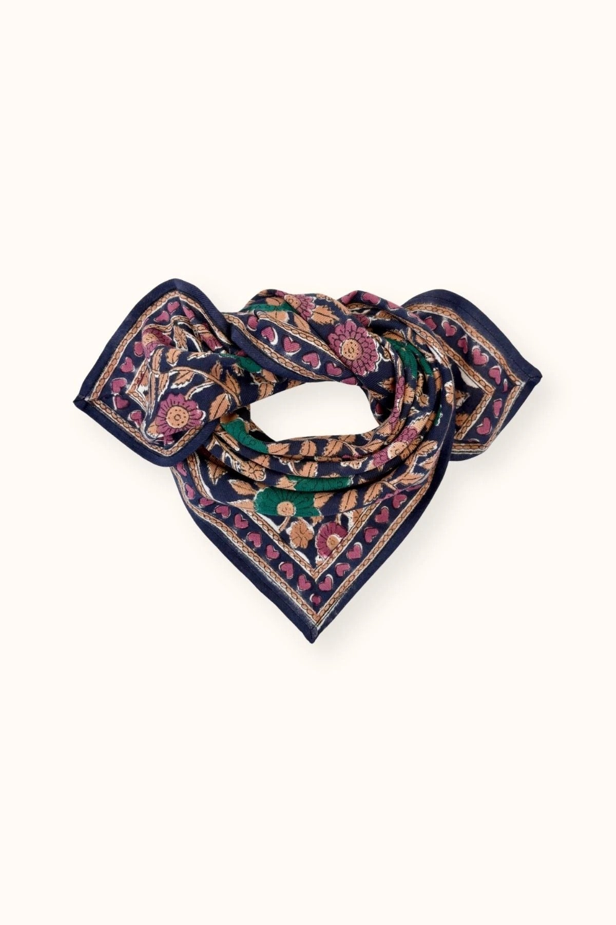 Small Foulard Manika Coeur