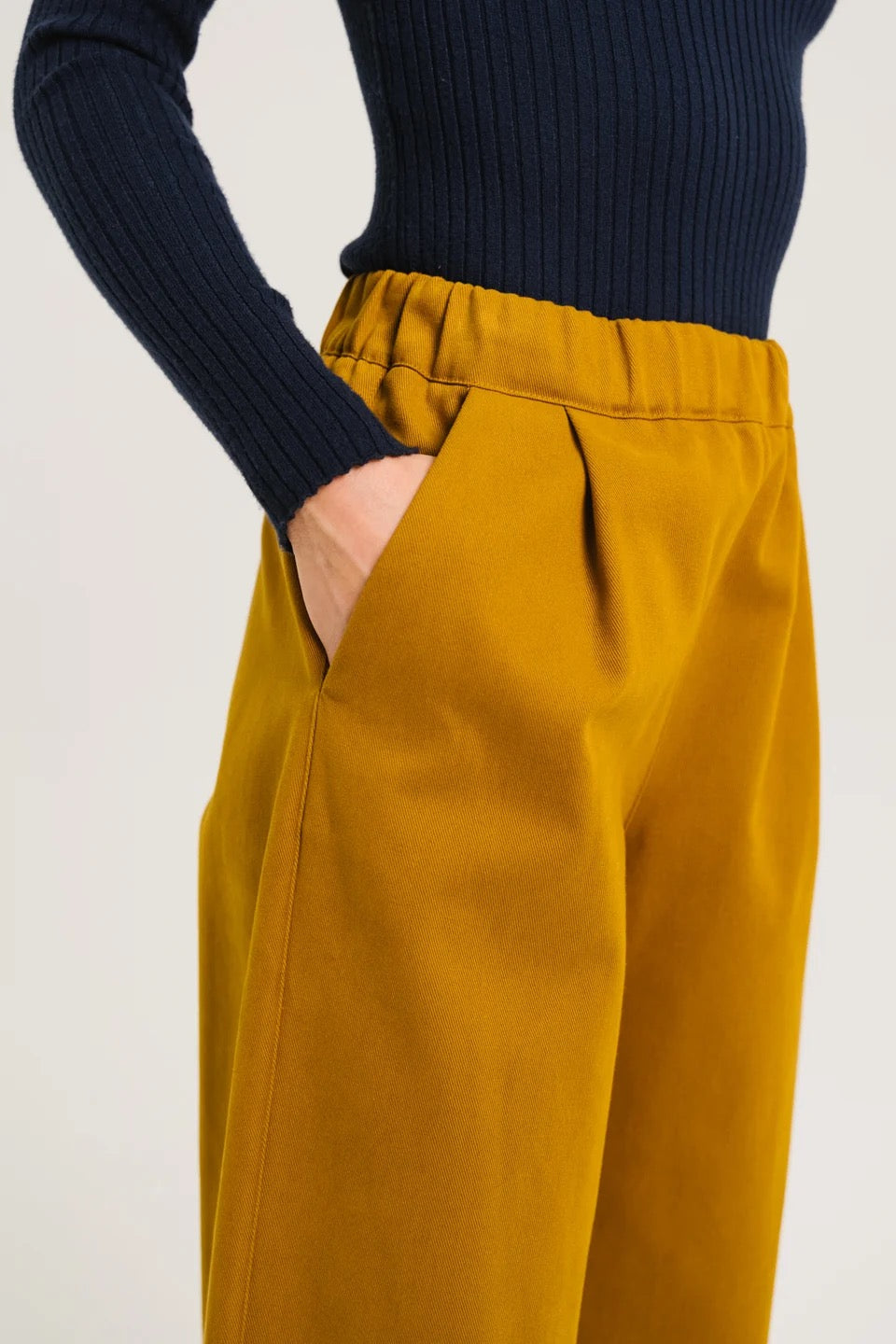 Pantalon Leon Curcuma
