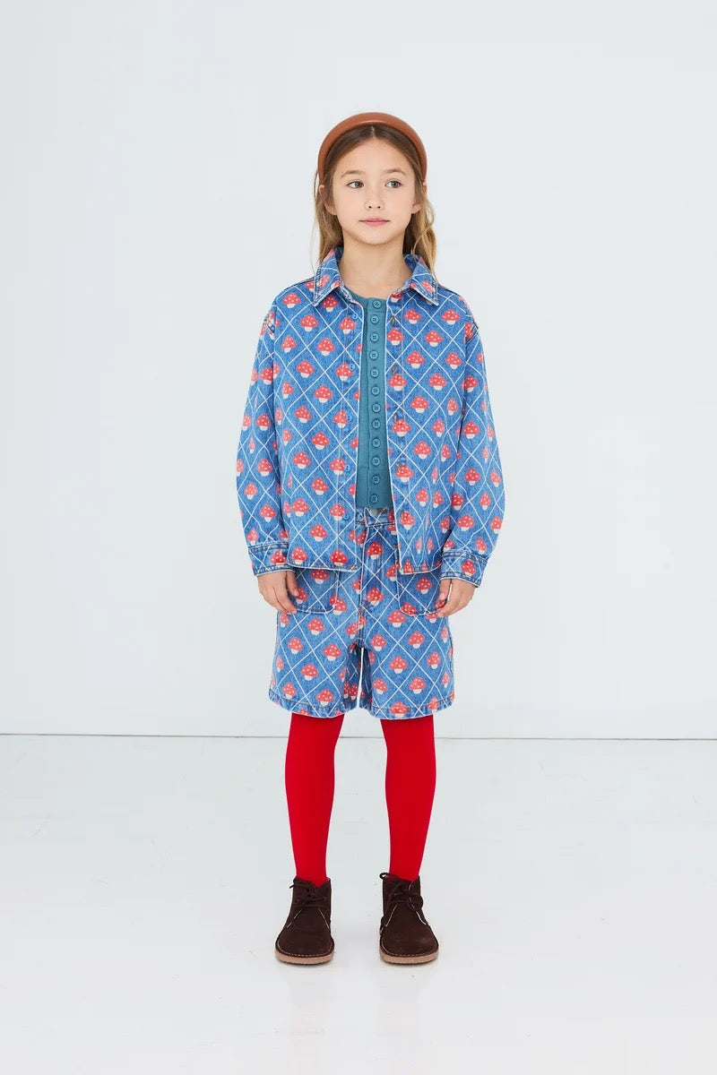 Chemise Mushrooms Denim
