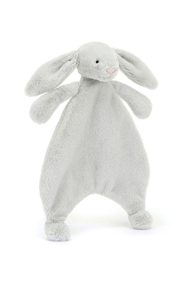 Doudou Lapin plat Bashful Gris