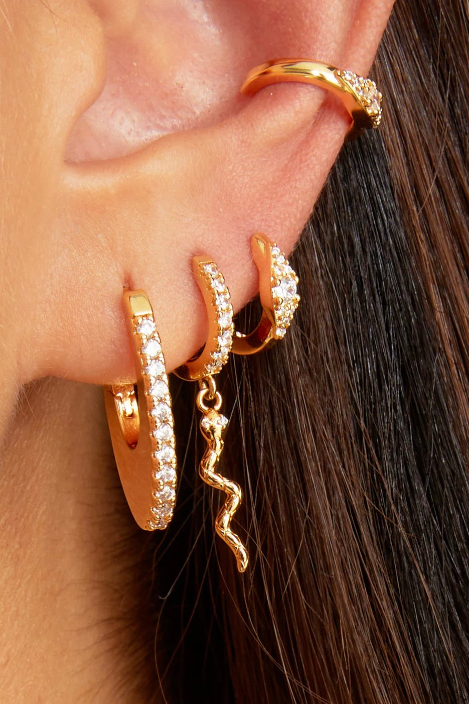 Boucles d'oreille Stellar