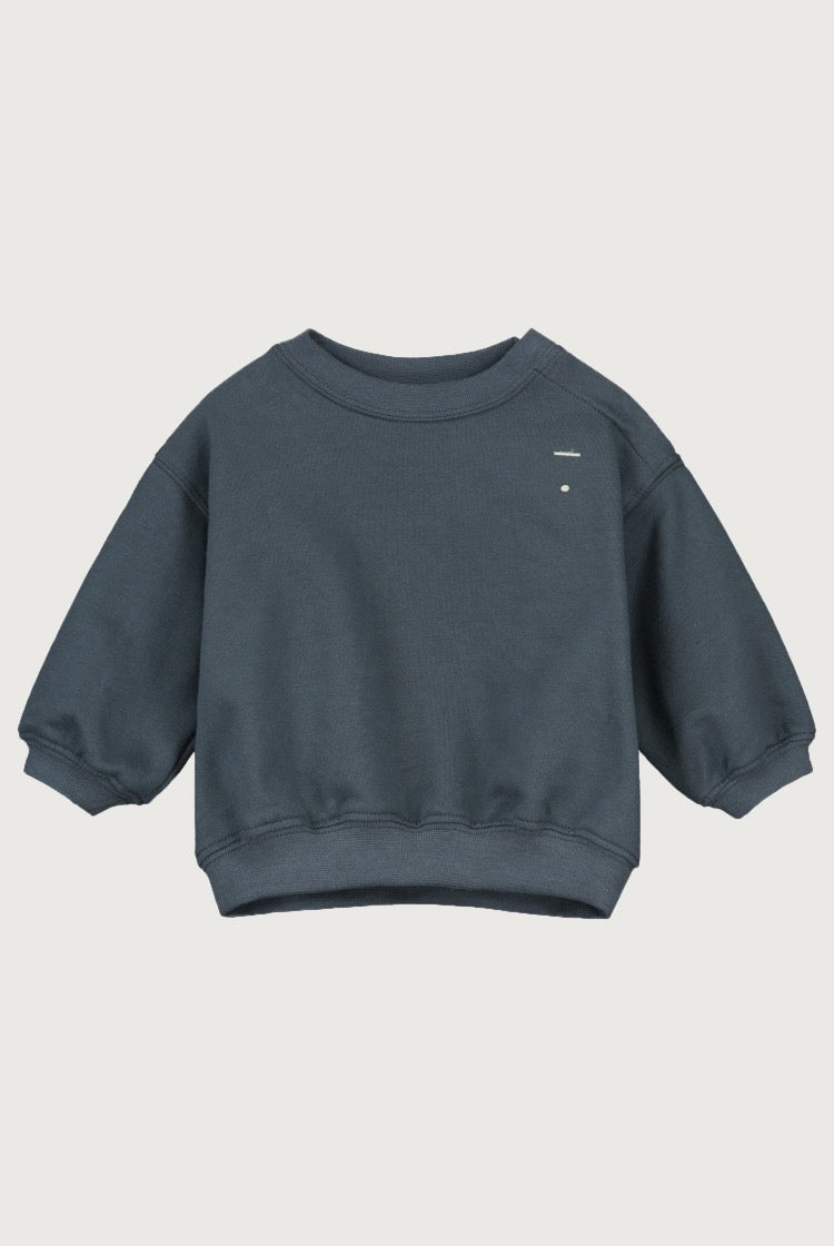 Sweatshirt pour bébé en molleton de coton organique Gray Label -- Bonny Lyon 