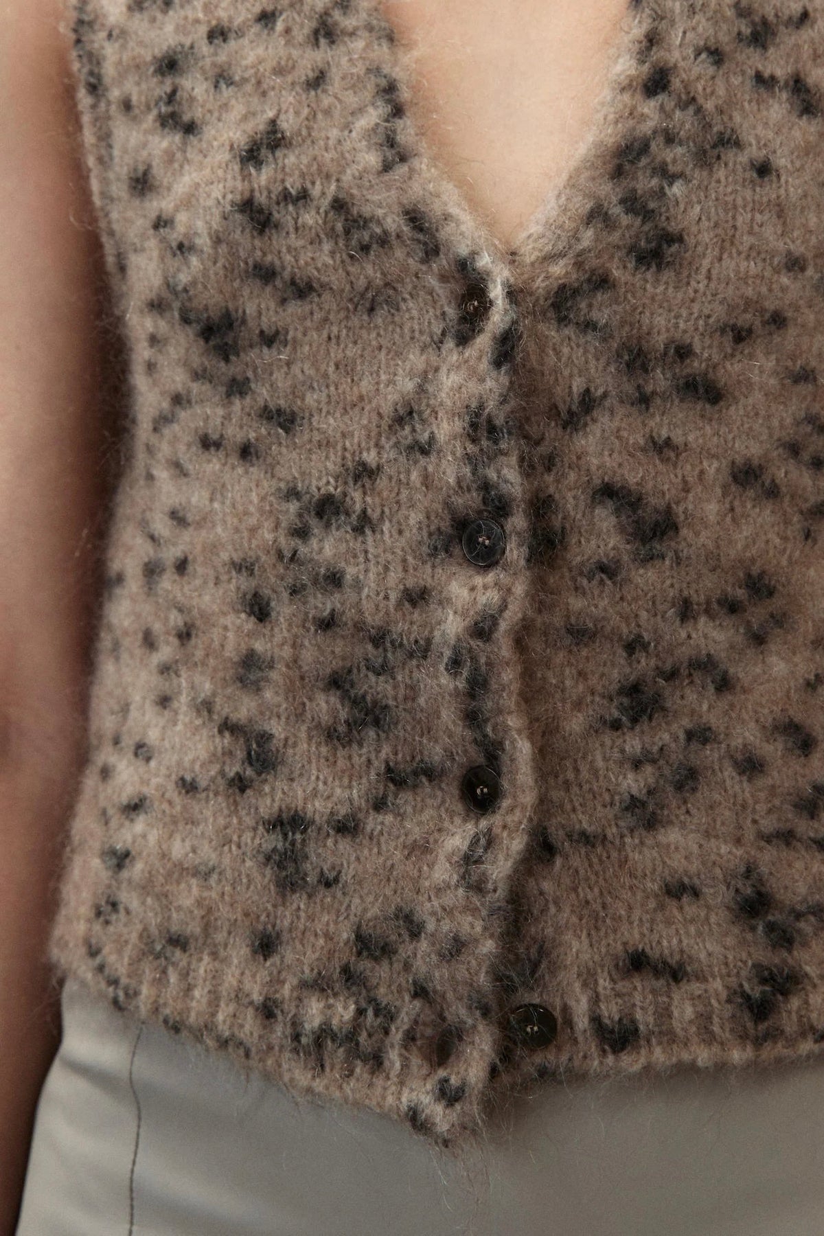 Cardigan Sprinkle Knit