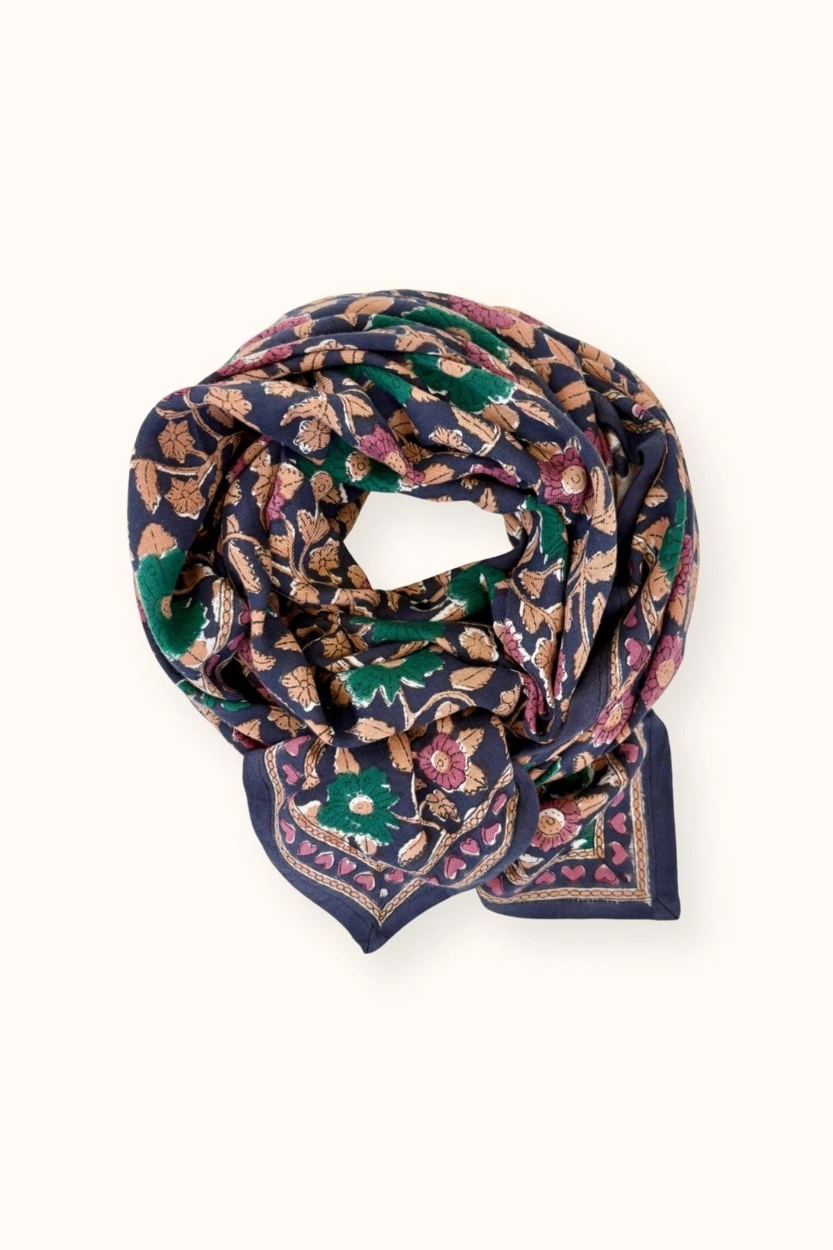Big Foulard Latika Coeur