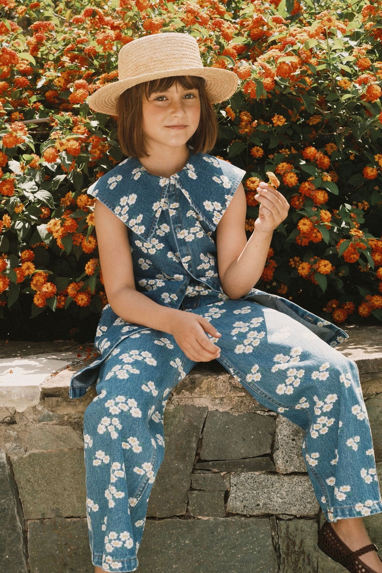 Jeans Blossoms Denim