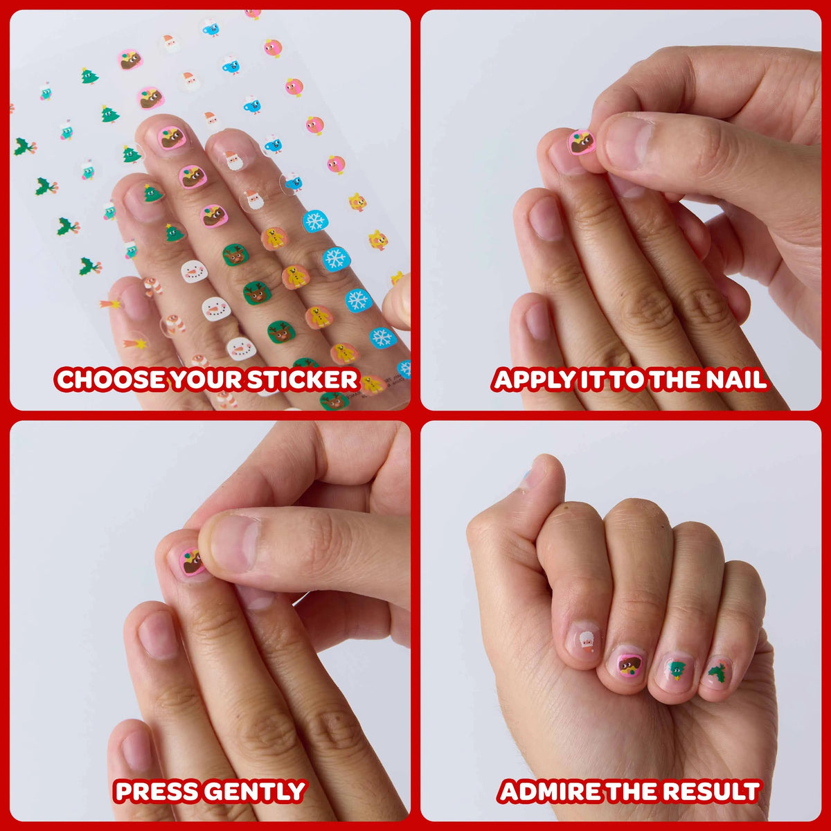 Nail Stickers Hohoho