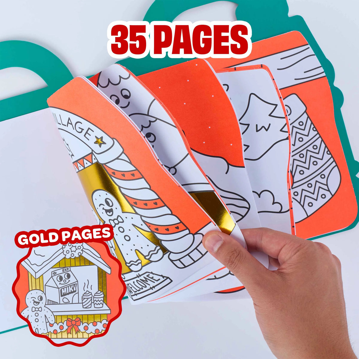 Super Coloring & Stickers - Christmas