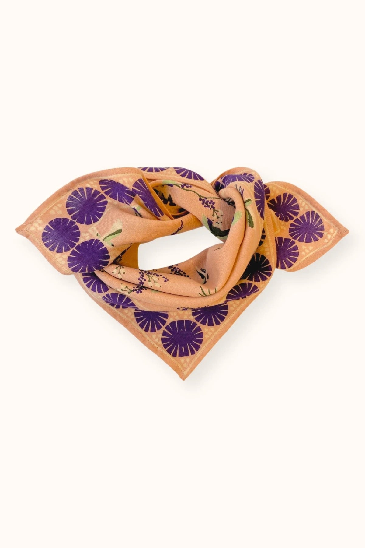 Small Foulard Manika Cerisier