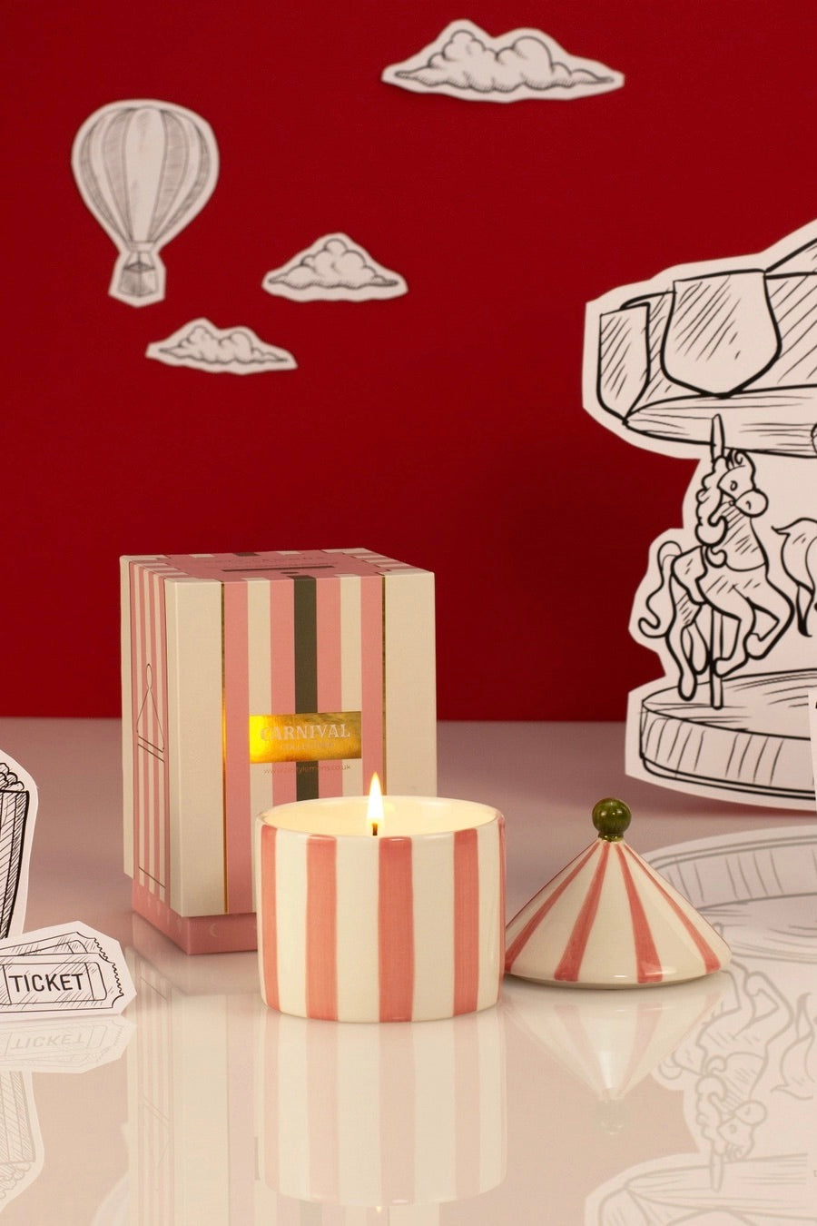 Bougie Carnaval : Figue et Néroli